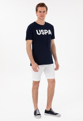 Erkek Regular Fit Bisiklet Yaka Lacivert Basic Tişört - 50297988073