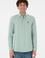 Erkek Su Yeşili Uzun Kollu Basic Gömlek