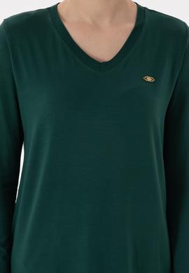 Kadın Koyu Yeşil Sweatshirt - 50289542102