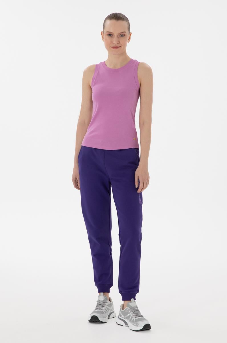 Kadın Mor Eşofman Altı