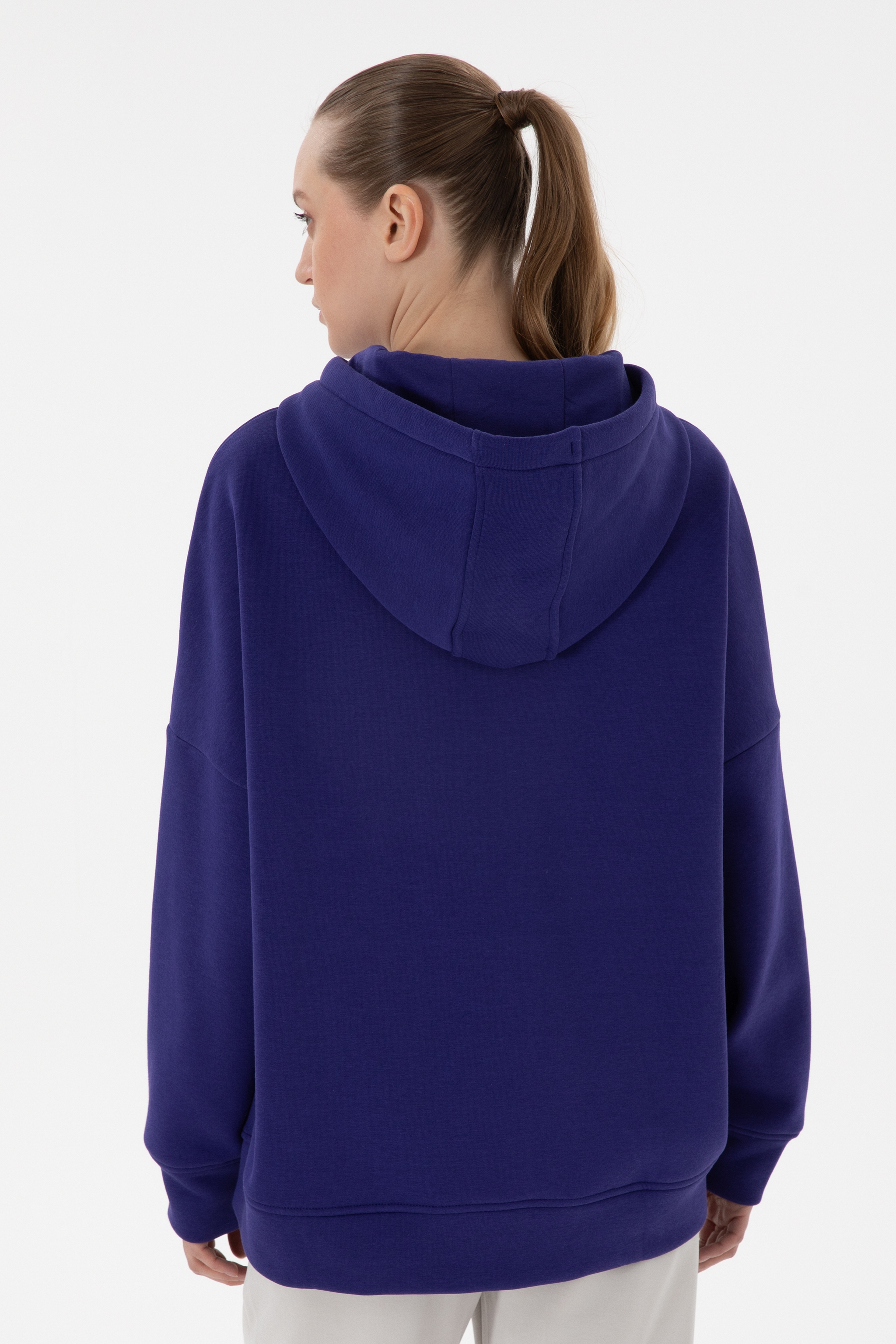 Kadın Mor Sweatshirt