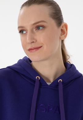 Kadın Mor Sweatshirt - 50292370020