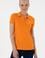 Kadın Turuncu Basic Polo Yaka Tişört