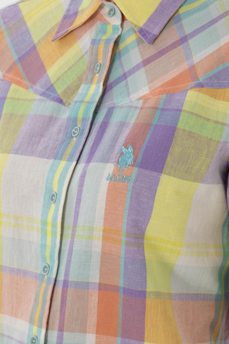 Kadın Mint Uzun Kollu Gömlek