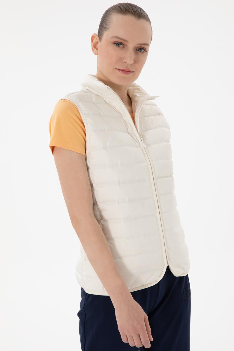 Kadın Krem Yelek - 50299178025