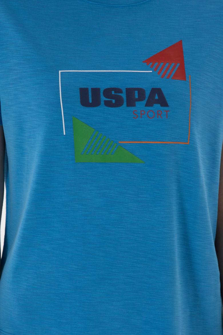 Kadın Saks Tişört - 50284350020