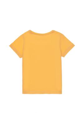 Kız Çocuk Turuncu Basic Tişört - 50298193162
