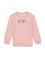 Kız Çocuk Toz Pembe Basic Sweatshirt