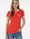Kadın Kırmızı Polo Yaka Tişört