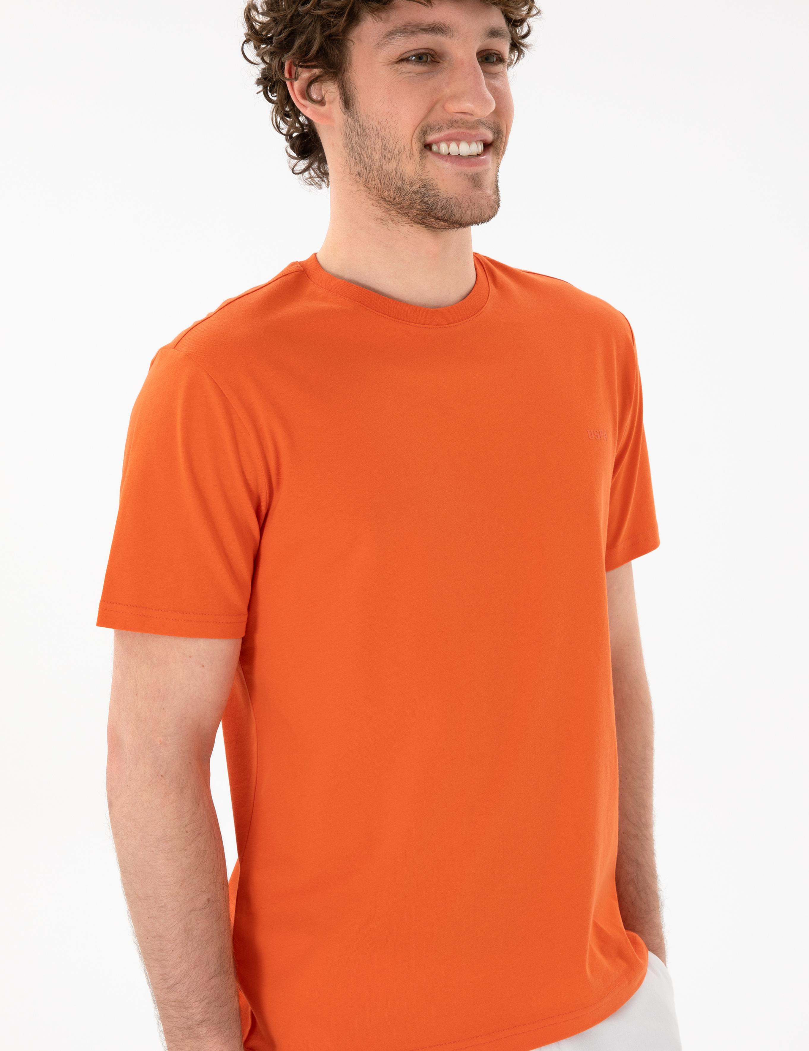تی شرت یقه گرد آستین کوتاه رگولار یقه گرد مردانه یو اس پولو | U.S. Polo Assn. - تصویر 4