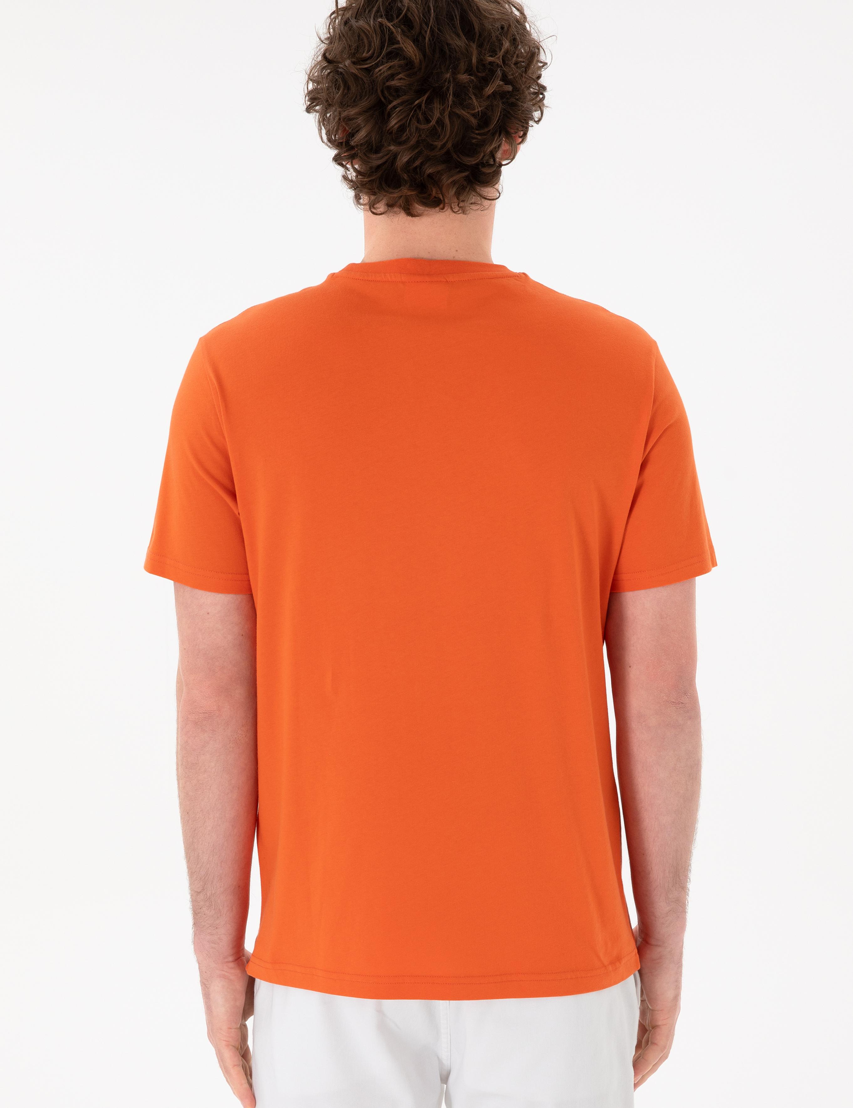 تی شرت یقه گرد آستین کوتاه رگولار یقه گرد مردانه یو اس پولو | U.S. Polo Assn. - تصویر 6