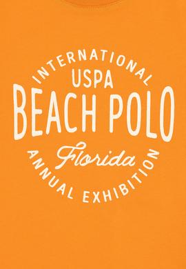 Erkek Çocuk Turuncu Bisiklet Yaka Tişört - 50307129062