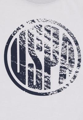 Erkek Çocuk Açık Gri Basic Bisiklet Yaka Tişört - 50306514113