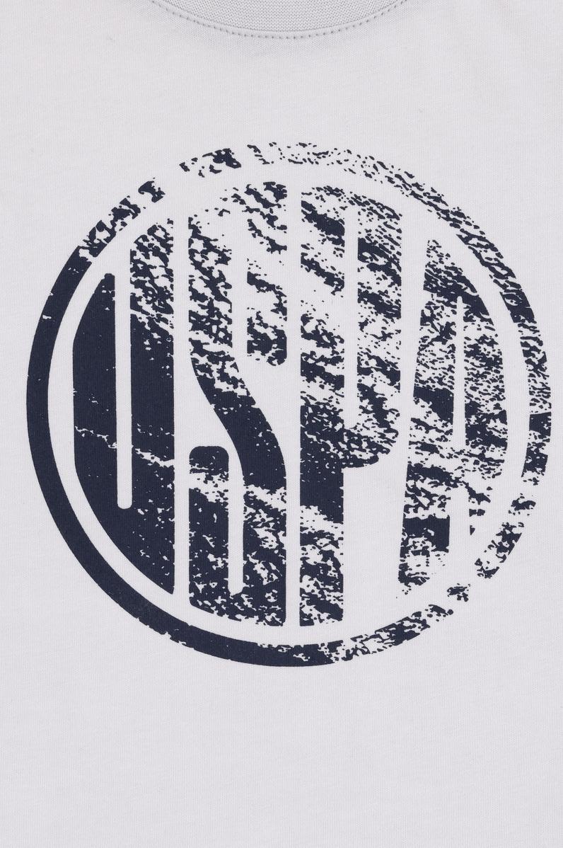 Erkek Çocuk Açık Gri Basic Bisiklet Yaka Tişört