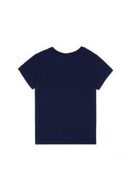 Erkek Çocuk Lacivert Basic Bisiklet Yaka Tişört - 50306514008