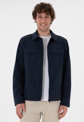 Erkek Lacivert Mont - 50299386002