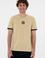 Erkek Regular Fit Bisiklet Yaka Açık Haki Tişört