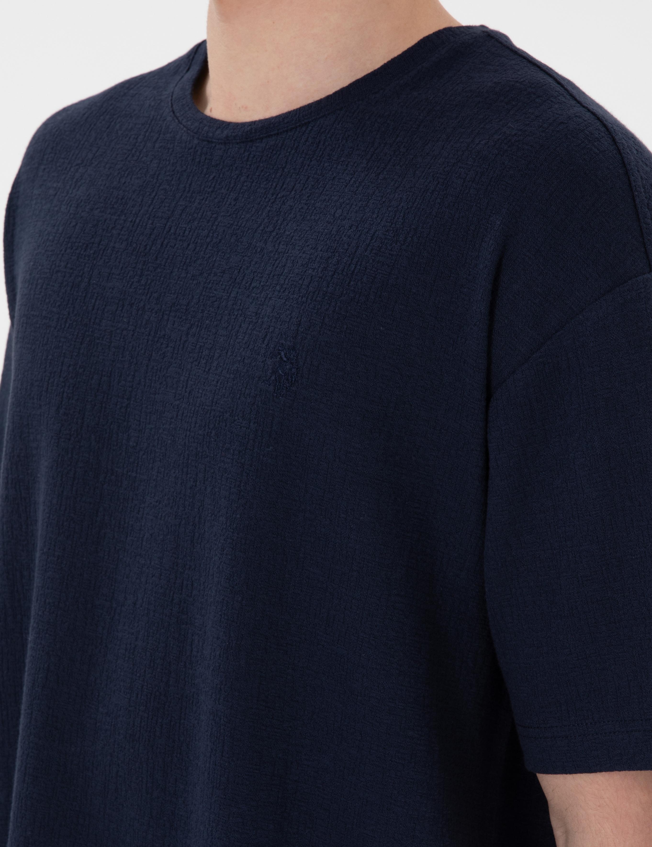 تی شرت یقه گرد آستین کوتاه ریلکس یقه گرد مردانه یو اس پولو | U.S. Polo Assn. - تصویر 7