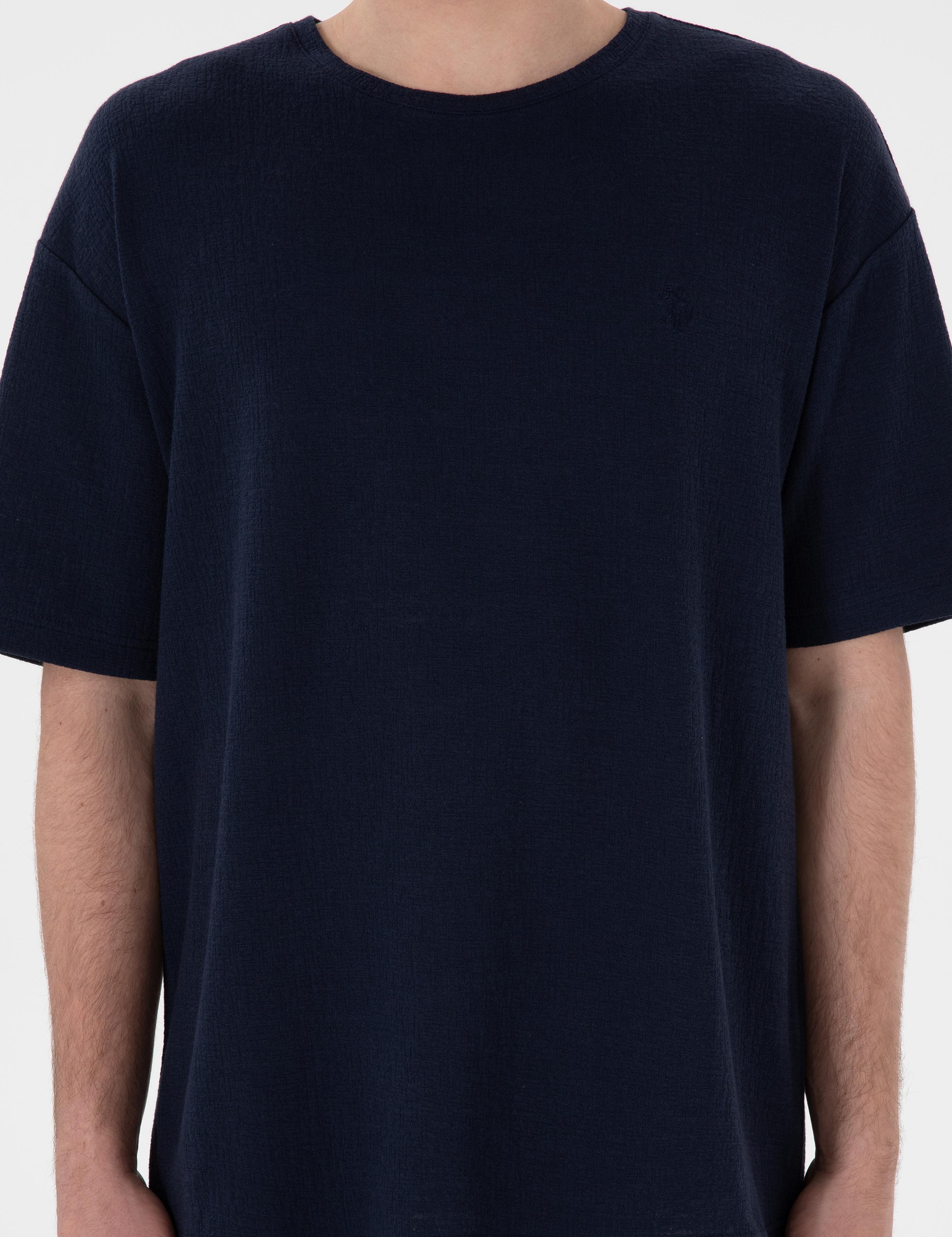 تی شرت یقه گرد آستین کوتاه ریلکس یقه گرد مردانه یو اس پولو | U.S. Polo Assn. - تصویر 6