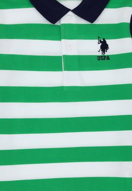 Erkek Çocuk Yeşil Polo Yaka Tişört - 50284812008