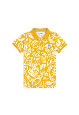 Erkek Çocuk Safran Polo Yaka Tişört - 50288128027