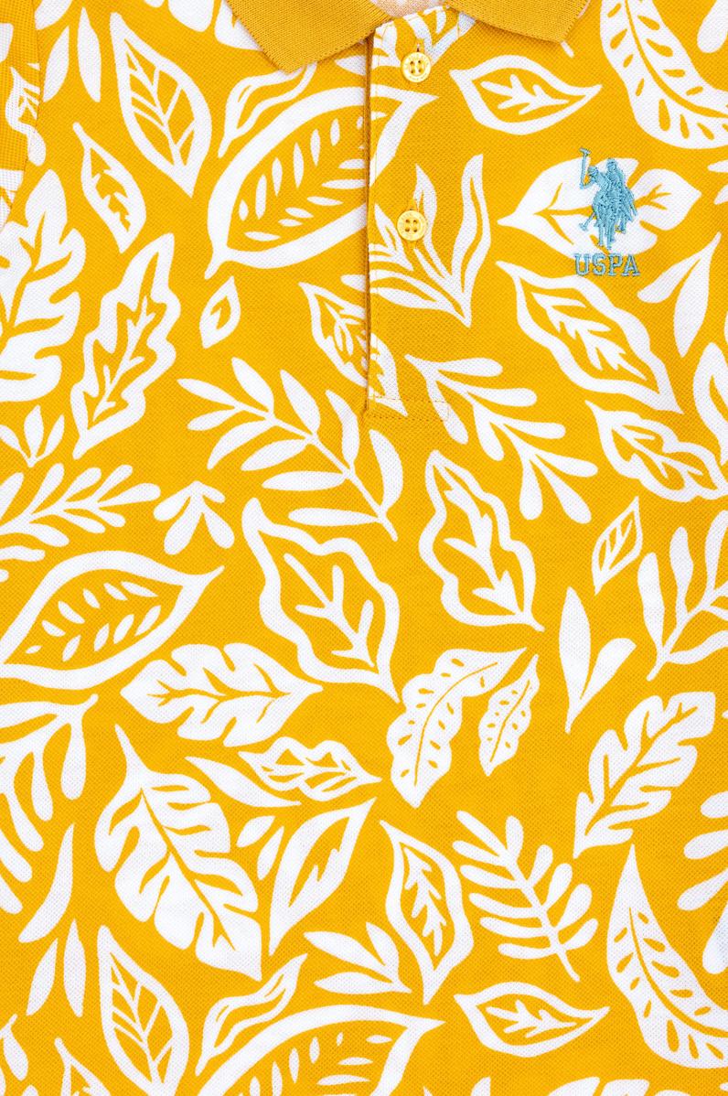 Erkek Çocuk Safran Polo Yaka Tişört