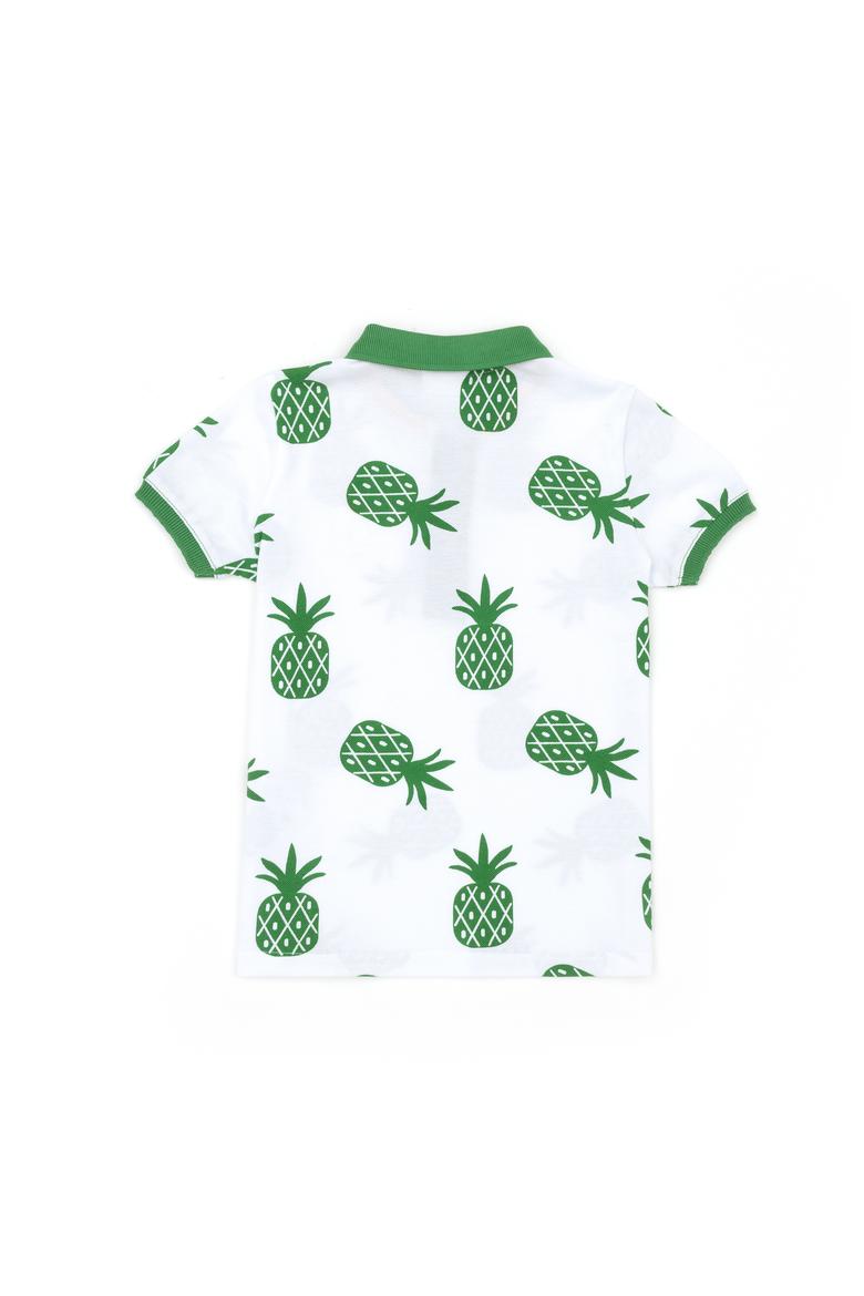 Erkek Çocuk Yeşil Polo Yaka Tişört - 50288129026