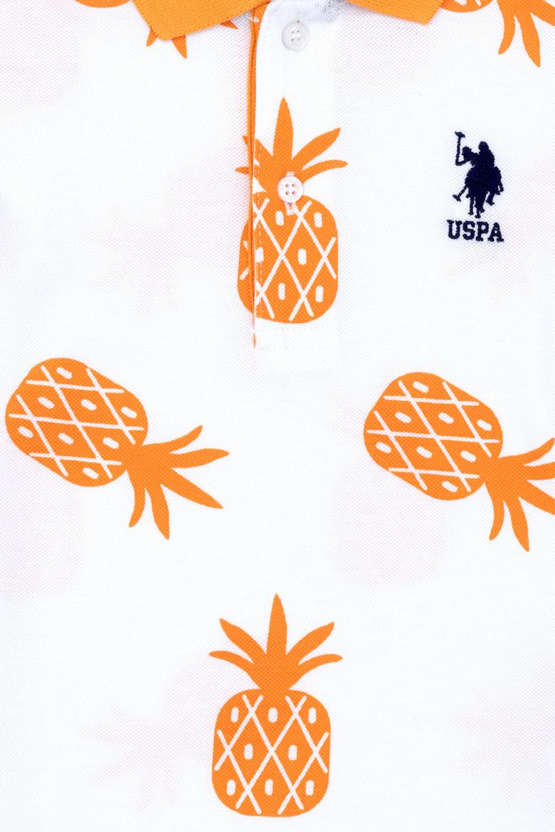 Erkek Çocuk Beyaz Polo Yaka Tişört - 50288129002