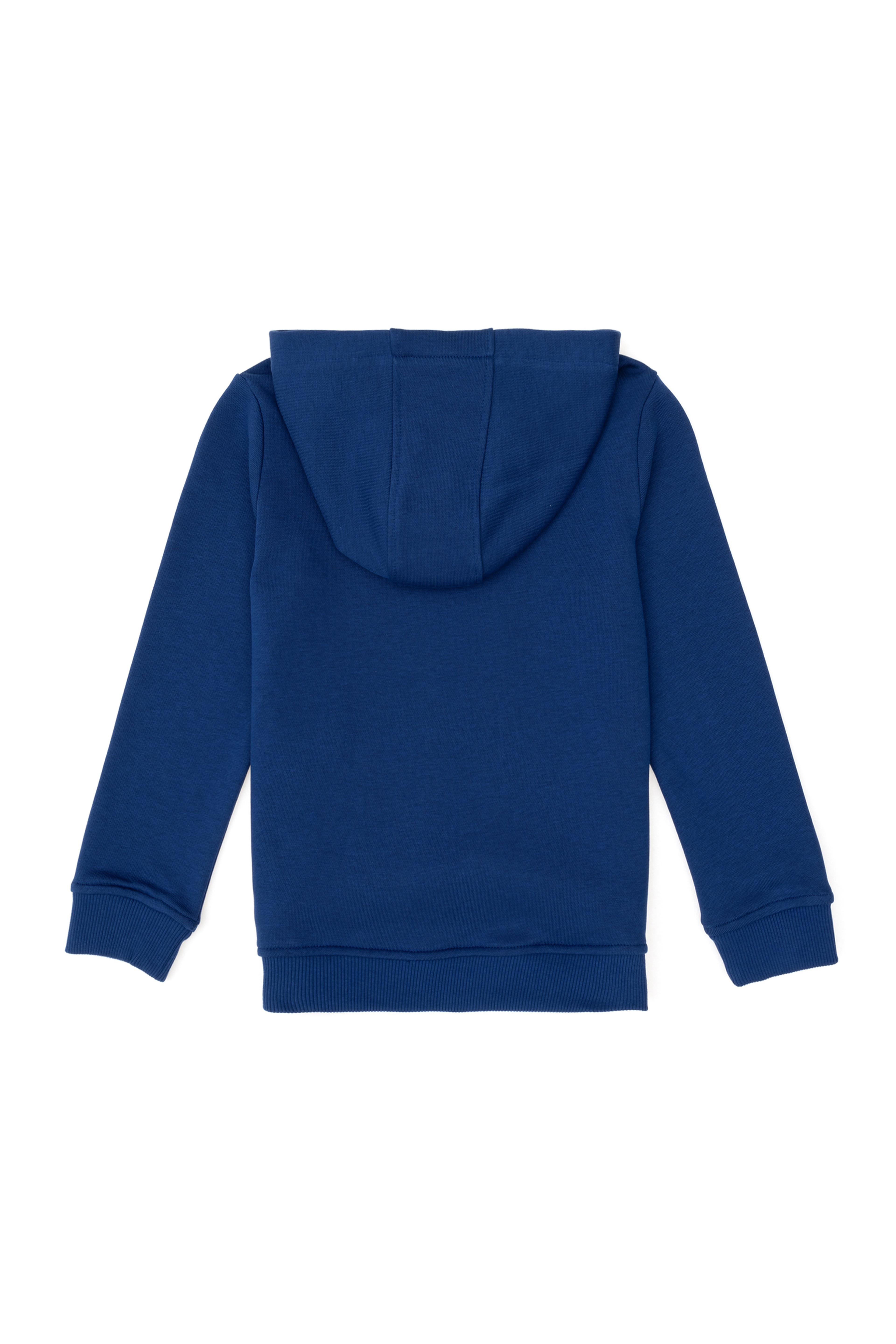 Erkek Çocuk İndigo Kapüşonlu Sweatshirt - Image 4