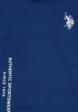 Erkek Çocuk İndigo Kapüşonlu Sweatshirt - 50293519003