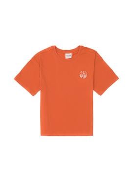 Erkek Çocuk Tarçın Comfort Basic Bisiklet Yaka Tşört - 50295503063