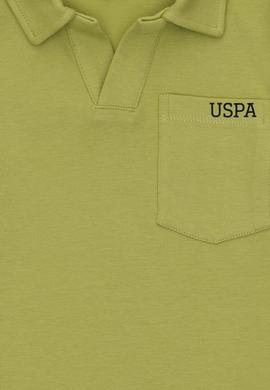 Erkek Çocuk Fıstık Yeşili Polo Yaka Tişört - 50295438032