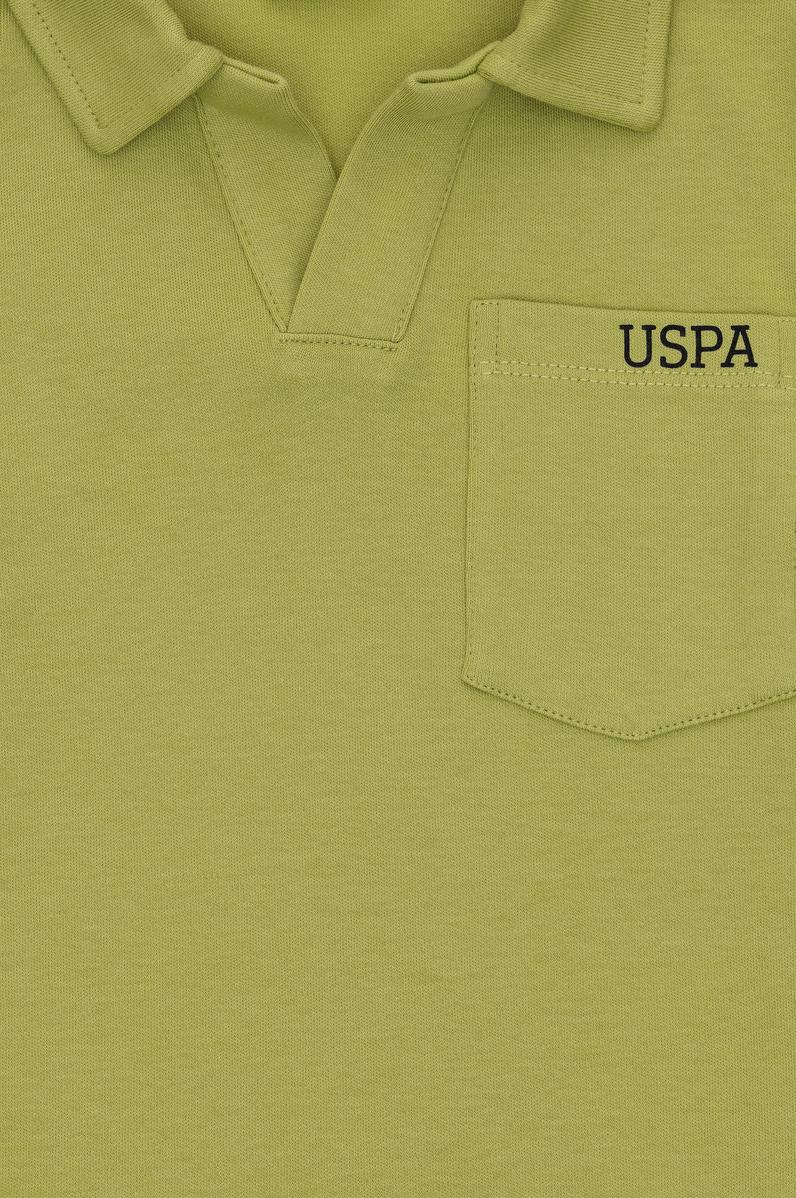 Erkek Çocuk Fıstık Yeşili Polo Yaka Tişört