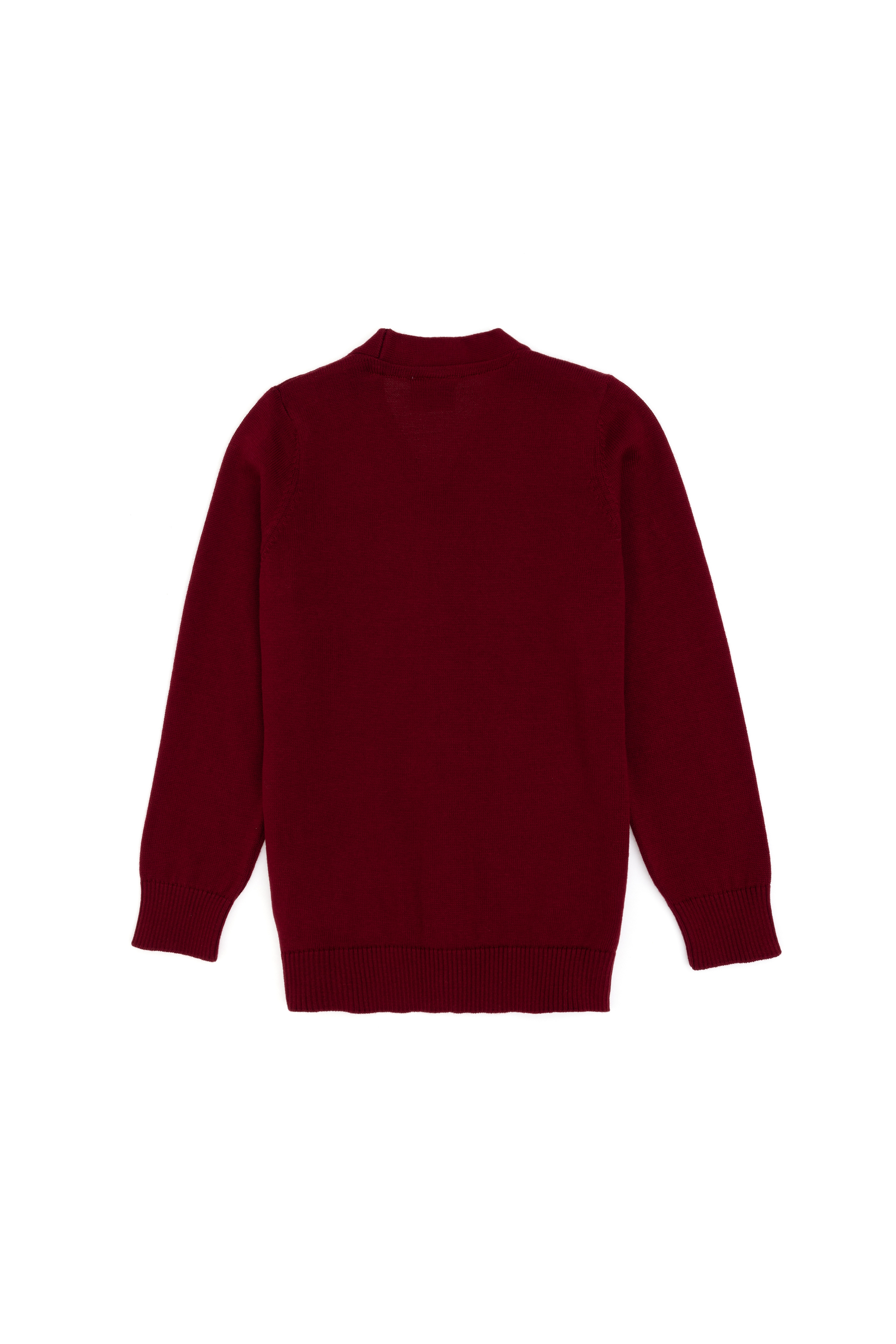 Erkek Çocuk Bordo Triko Hırka