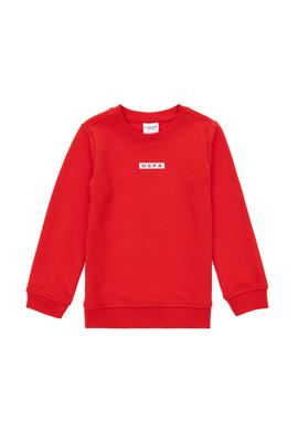 Erkek Çocuk Kırmızı Bisiklet Yaka Sweatshirt - 50293567007