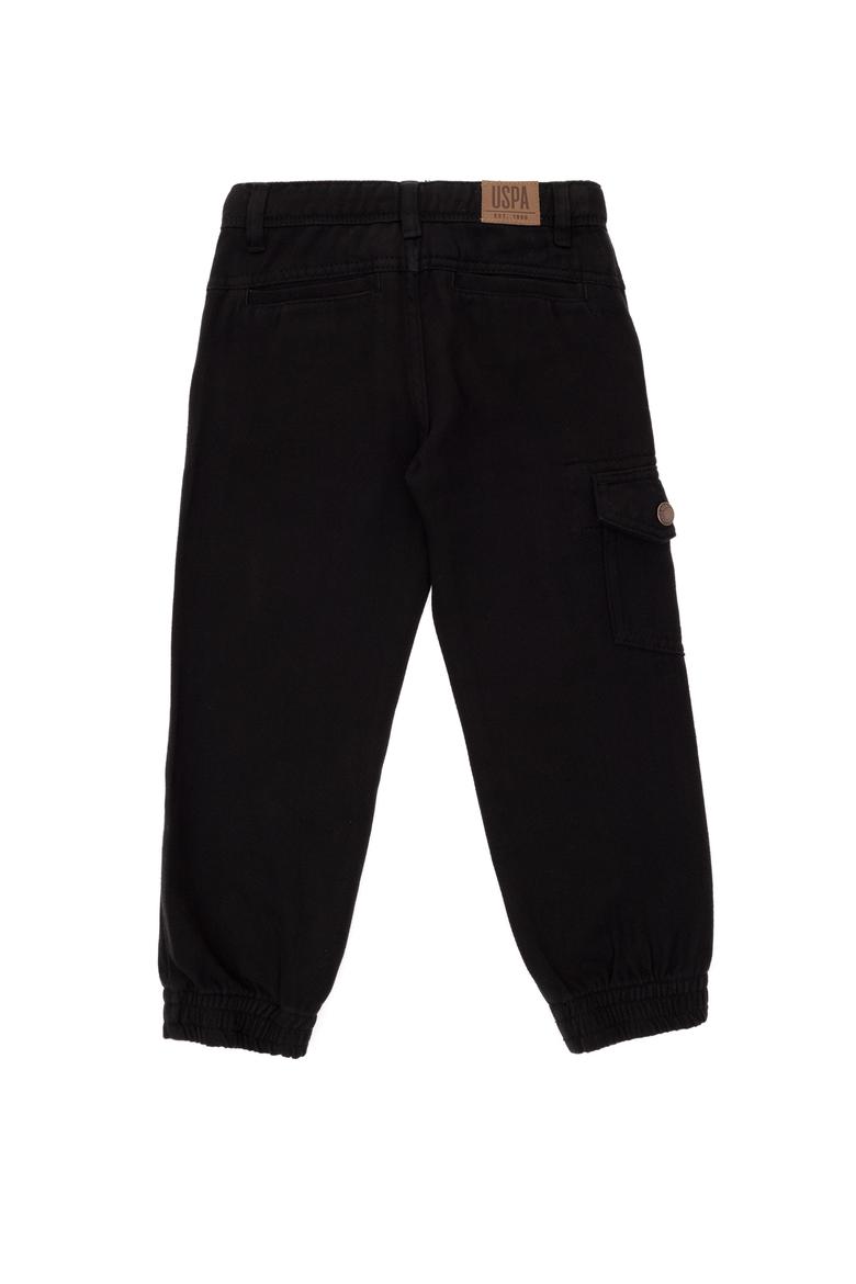 Erkek Çocuk Siyah Kanvas Pantolon - 50298581020