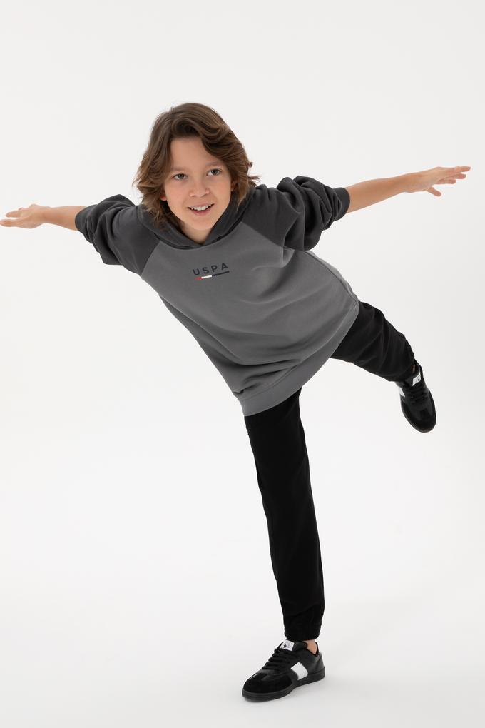 Erkek Çocuk Siyah Kanvas Pantolon