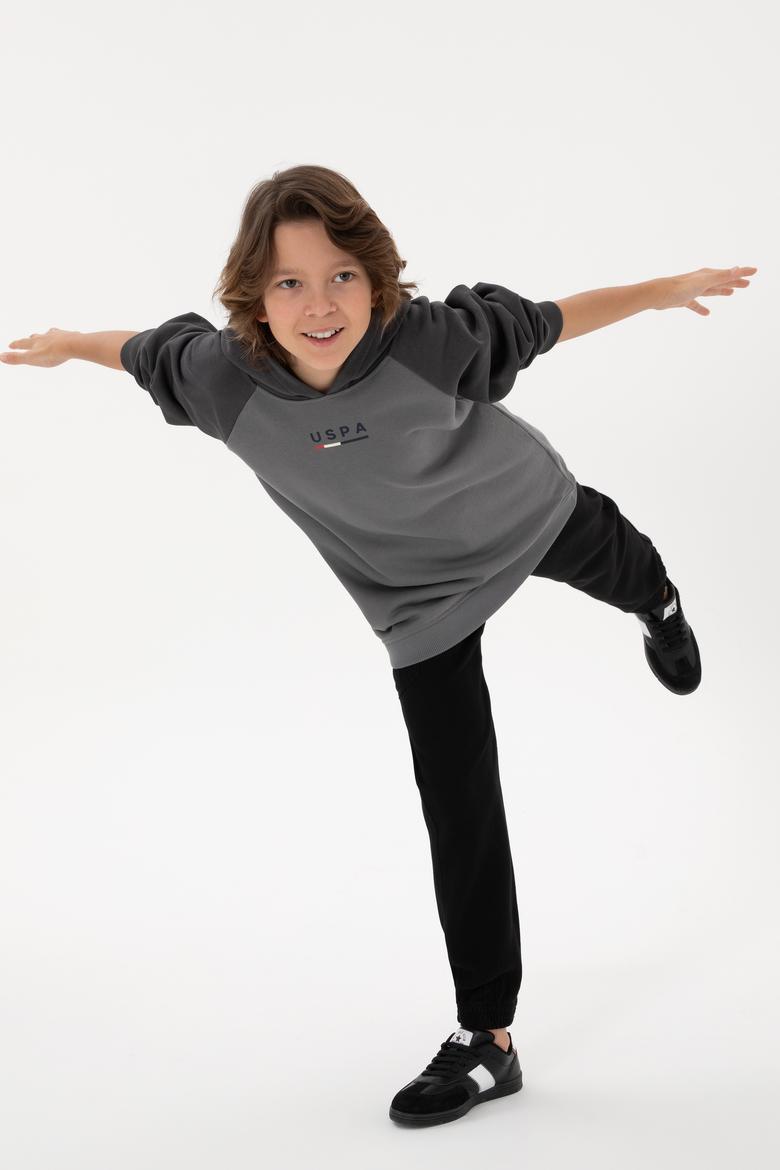 Erkek Çocuk Siyah Kanvas Pantolon