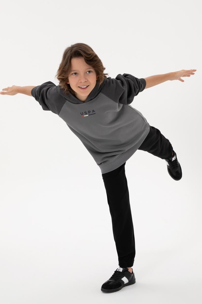 Erkek Çocuk Siyah Kanvas Pantolon