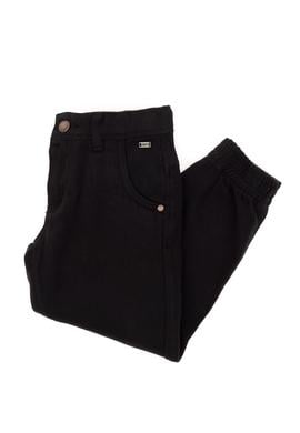 Erkek Çocuk Siyah Kanvas Pantolon - 50298581020