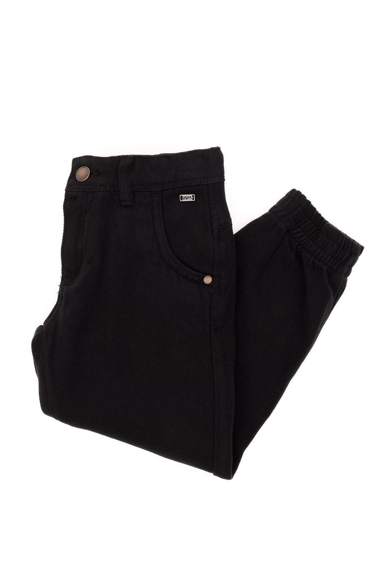 Erkek Çocuk Siyah Kanvas Pantolon - 50298581020