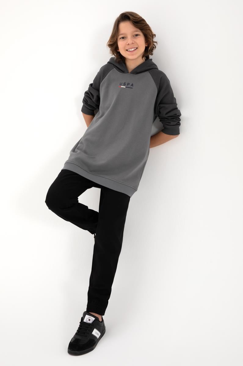 Erkek Çocuk Siyah Kanvas Pantolon