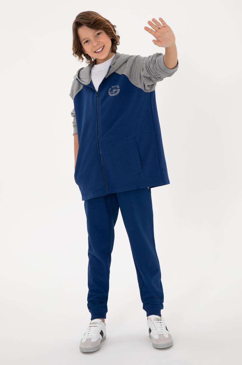 Erkek Çocuk İndigo Eşofman Altı