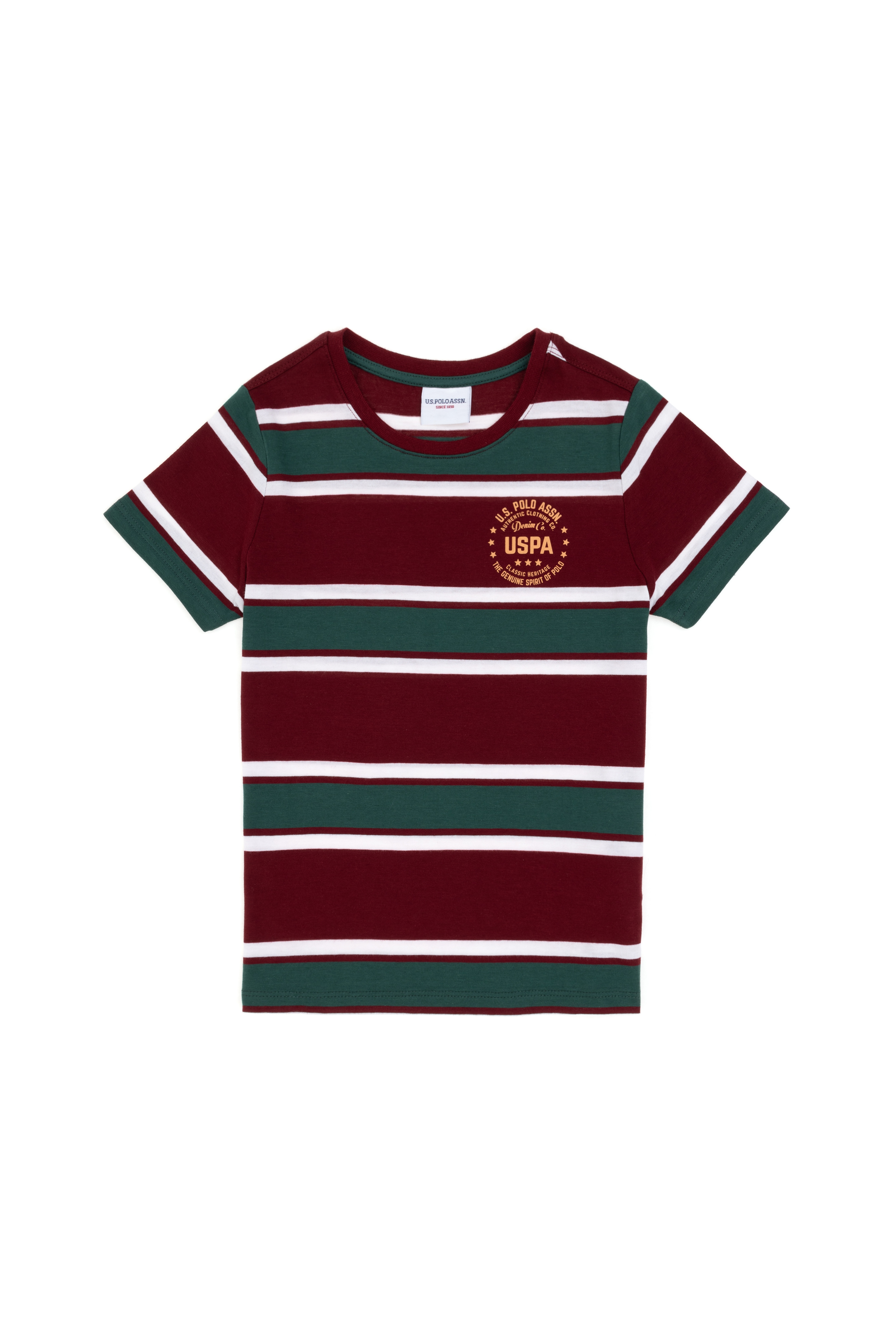 Erkek Çocuk Bordo Basic Tişört