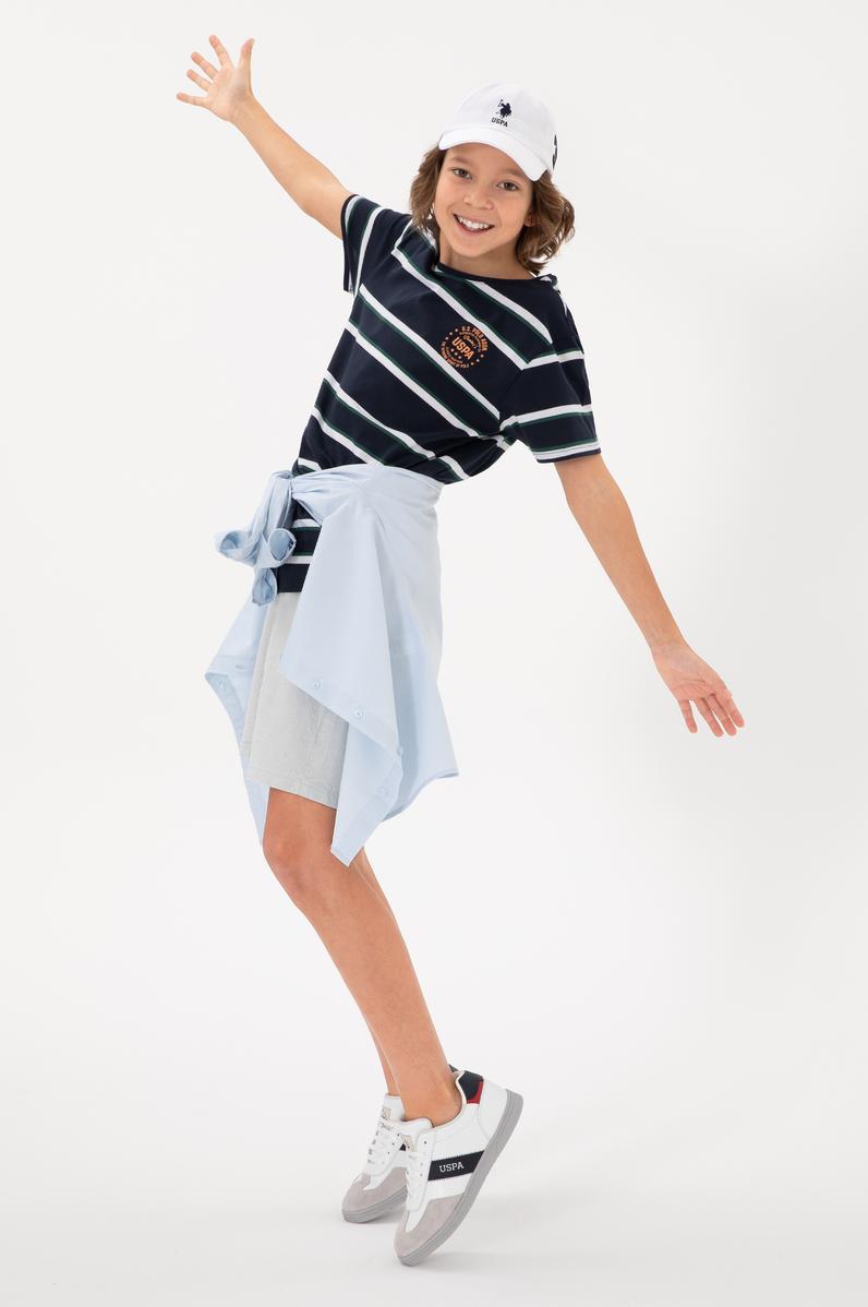 Erkek Çocuk Lacivert Basic Tişört