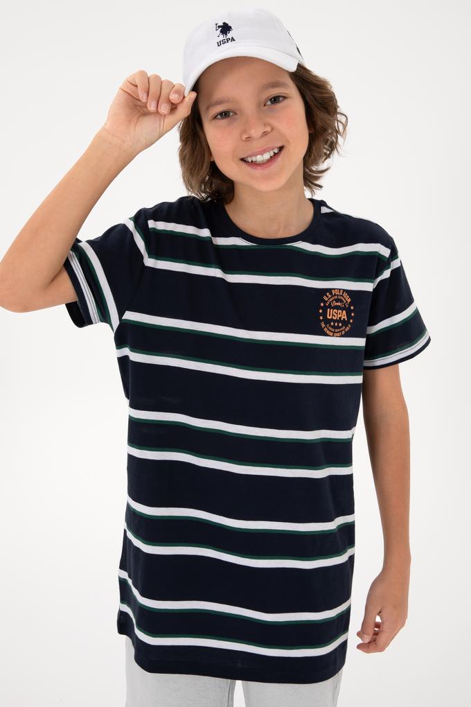 Erkek Çocuk Lacivert Basic Tişört