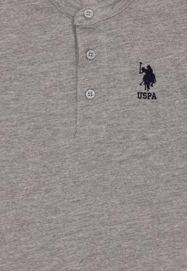 Erkek Çocuk Gri Melanj Basic Tişört - 50295504006