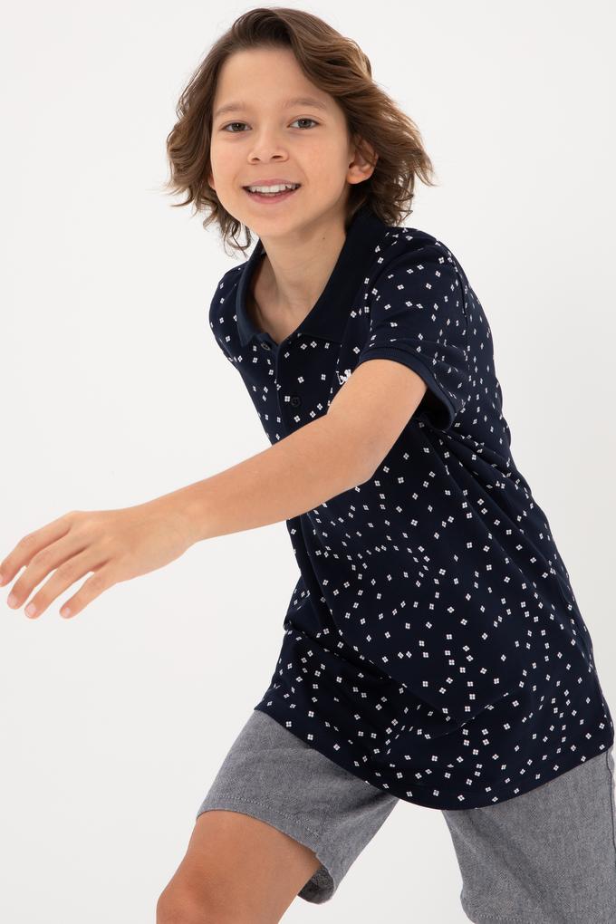 Erkek Çocuk Lacivert Tişört