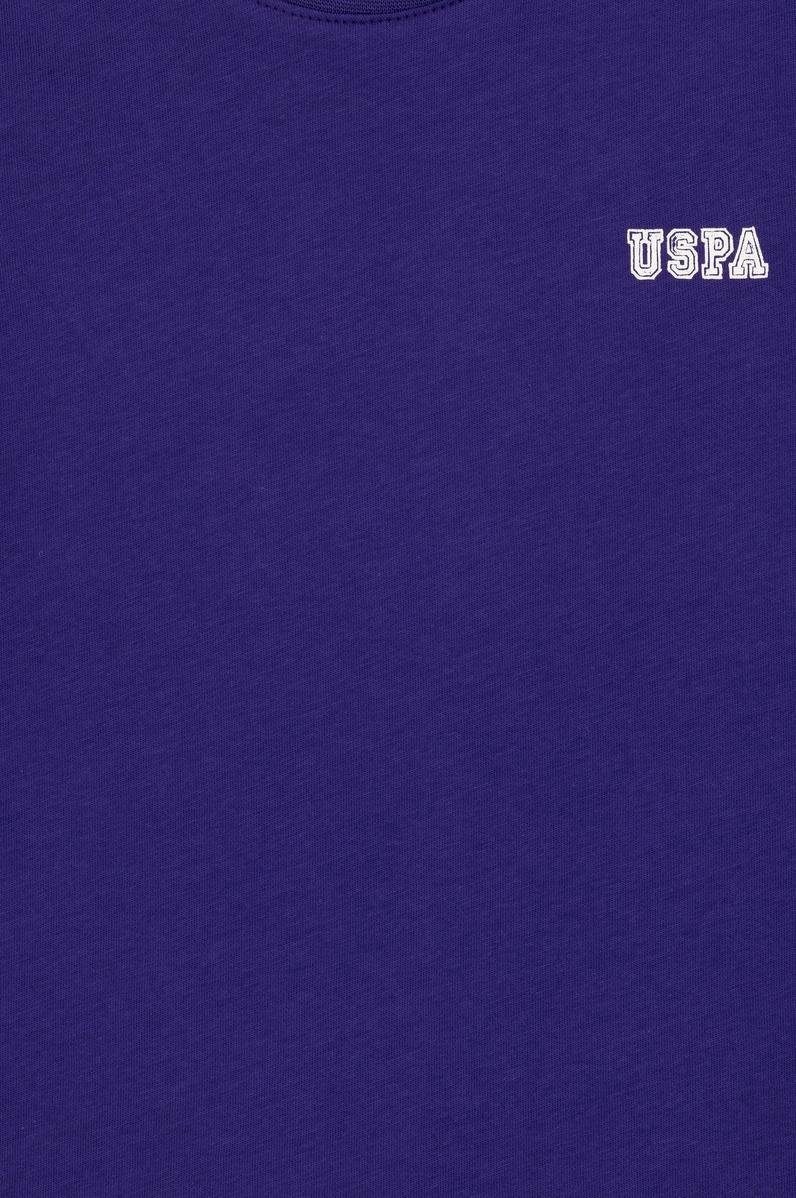 Erkek Çocuk Mor Bisiklet Yaka Tişört