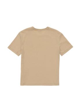 Erkek Çocuk Kum Comfort Basic Bisiklet Yaka Tişört - 50295447101